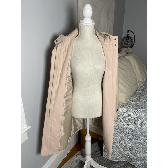 J. Crew Soft Pink Wool Toggle Coat Size 2 $349 Rare - Picture 7 of 9